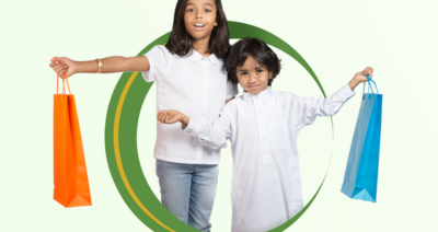 فرحه العيد لبس العيد مع مؤسسة ثواب للتنمية