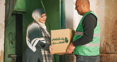 كرتونة افطار صائم  1550ج مع بنك الطعام المصرى