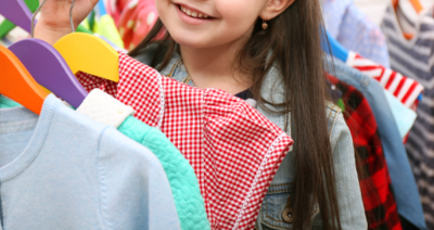 شراء كسوة العيد مع مؤسسة شباب الخير بميت فضالة