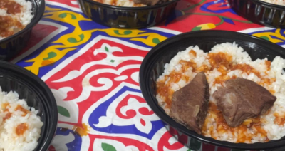 وجبة افطار صائم مع مؤسسة الإغاثة والطوارئ