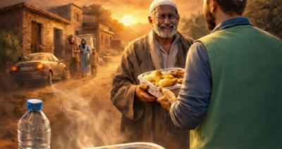 وجبات افطار صائم مع جمعية الرحمة الخيرية