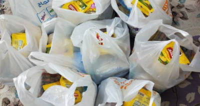 شنط رمضان مع جمعية الرحمة الخيرية