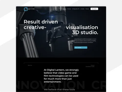 Digital Lantern Website Highlight
