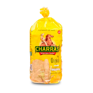 Tostadas charras amarillas 11 oz