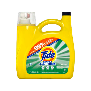 Detergente Tide Simply 117oz