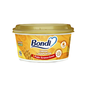 Crema lavaplatos Bondi avelo y aloe 450gr