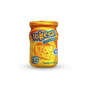 Queso Cheddar Rikesa 10.5oz
