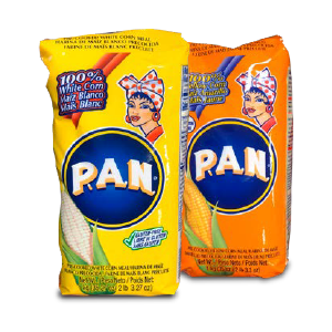 Harina PAN blanca y amarilla 1K