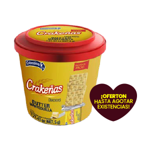 Crakeñas Saltin Butter 21 OZ