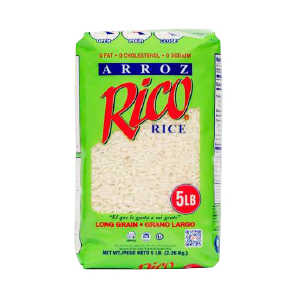 Arroz Grano Largo Rico 5 lb