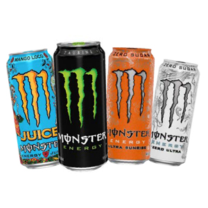 Monster Energy 16 oz X 2