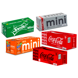 Coca Cola 7.5 oz 10 pack X2