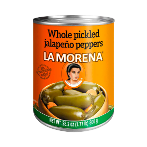 Jalapeños Enteros La Morena 28 oz