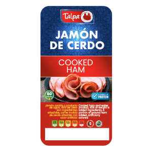 Talpa jamón cocido de puerco