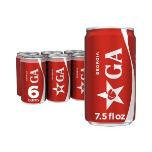 Coca Cola 7.5 oz 6 pack X3