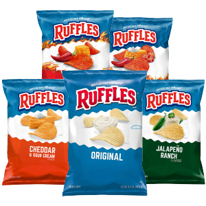Ruffles 8.5 oz X2