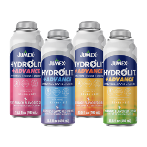 Jumex Hydrolit Advance 15 oz Fruit Punch, Berries, Orange, Mango