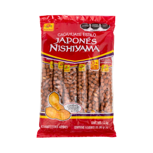De La Rosa Cacahuate Japonés Paquetazo 6 ct