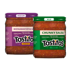 Tostitos Jar Dip Restaurant Style y Med Salsa