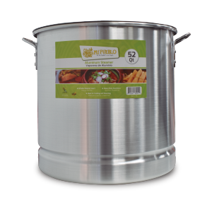 Vaporera de Aluminio Mi Pueblo 52 qt