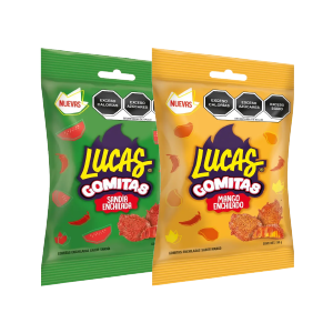 Lucas Gomitas Bolsa 130 g Sandía y Mango