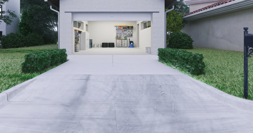 Concrete driveways