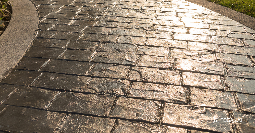 Stamped Concrete Finish