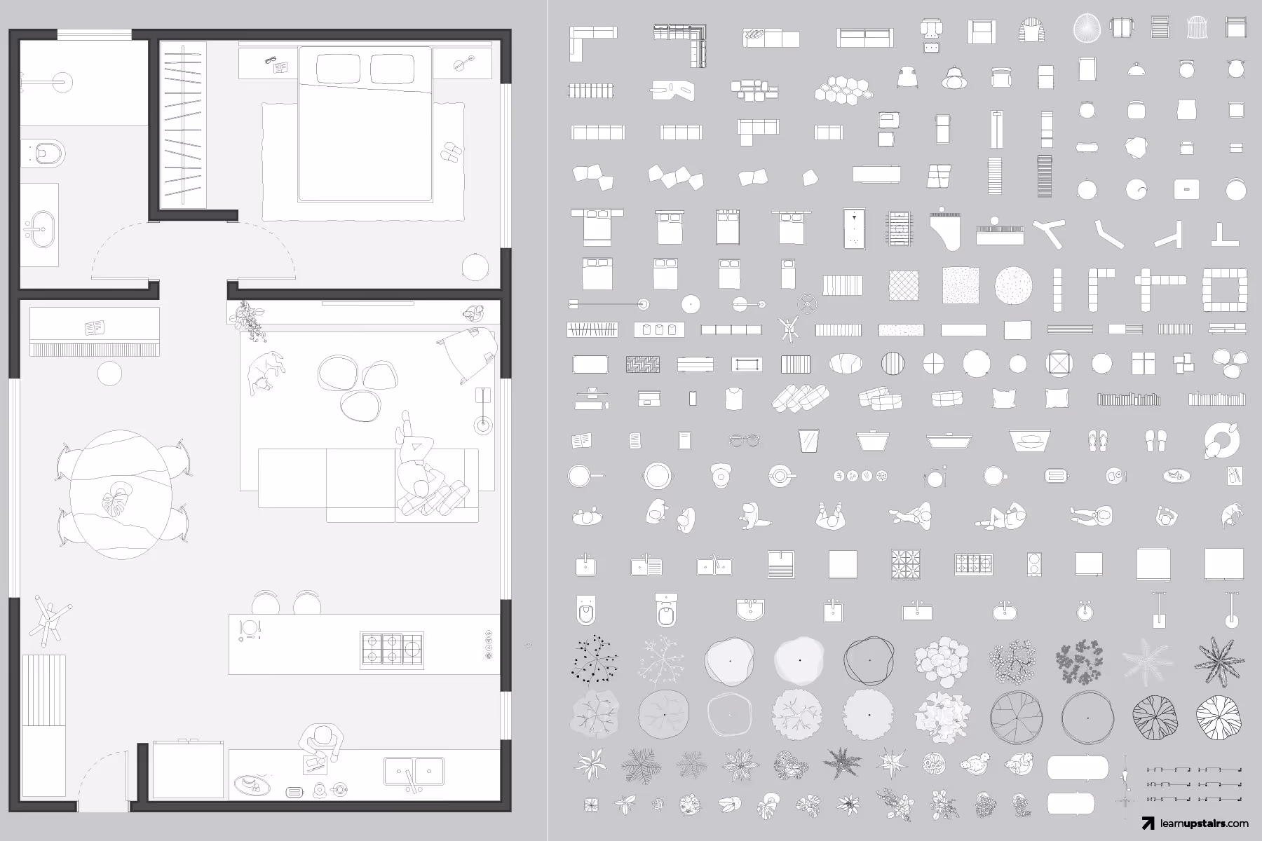 Preview of the 200+ Objects Plan Pack