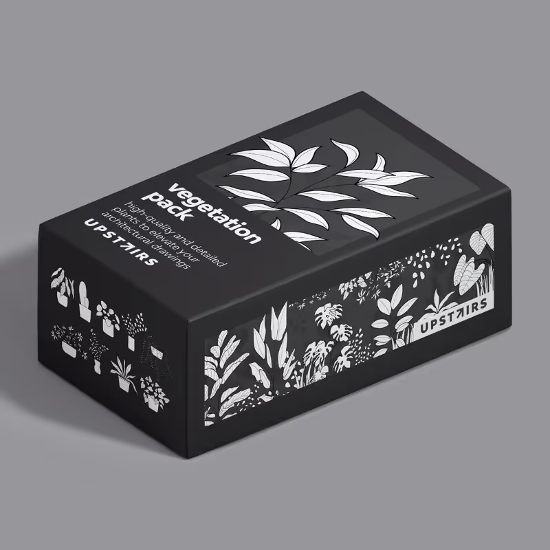 Mockup of the Vegetation Pack