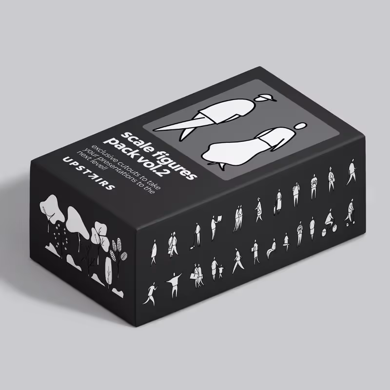 Mockup of the Scale Figures Pack vol.2