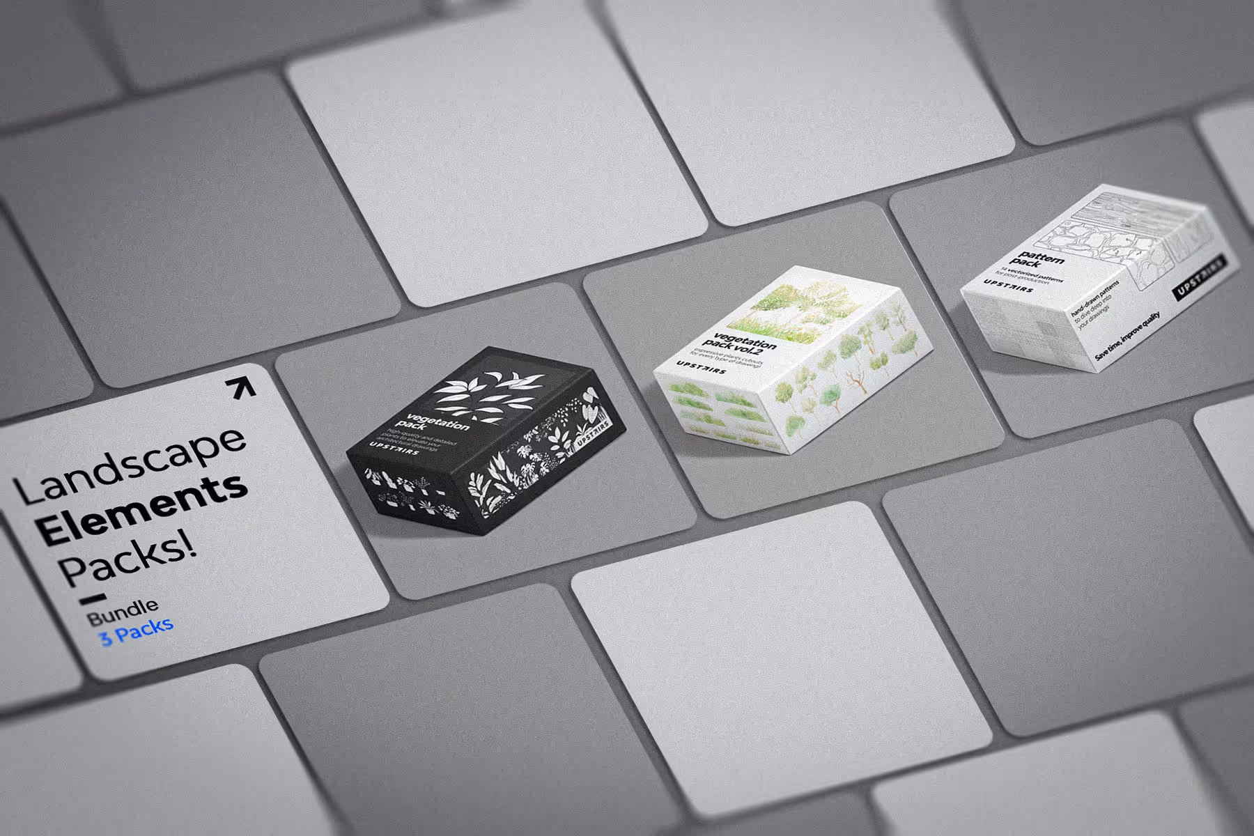 Preview of the Landscape Elements Bundle