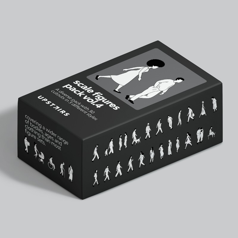 Mockup of the Scale Figures Pack vol.4