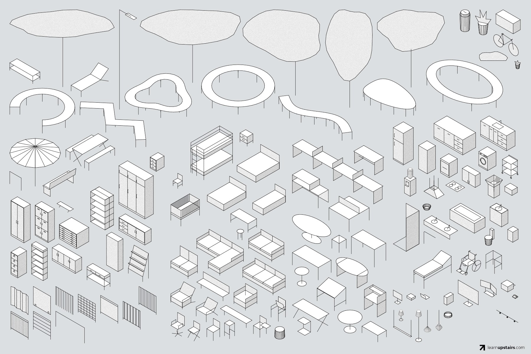Preview of the Line Objects Pack vol.1