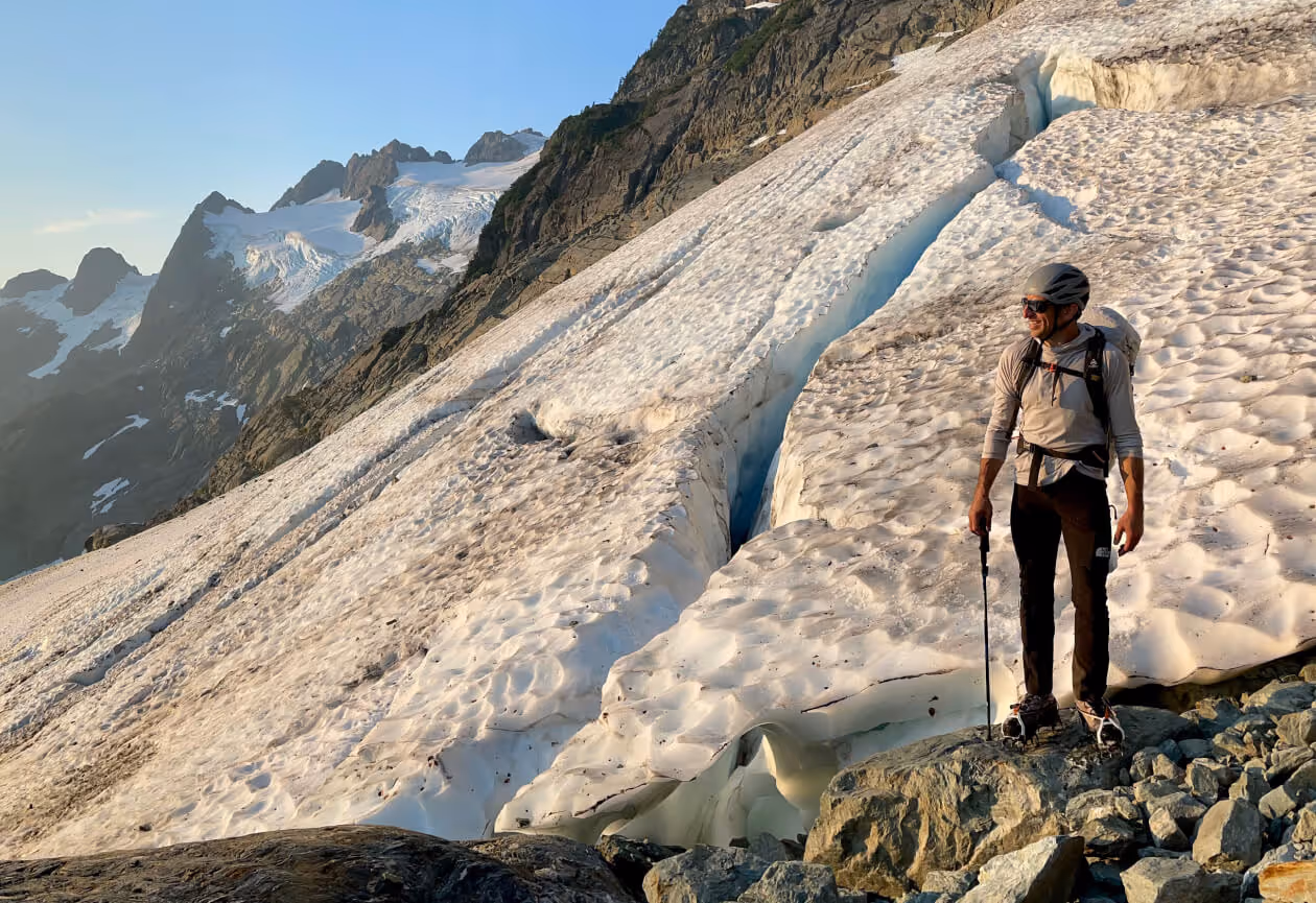 Photo of Mountain View from Alpine Climbing Trip
