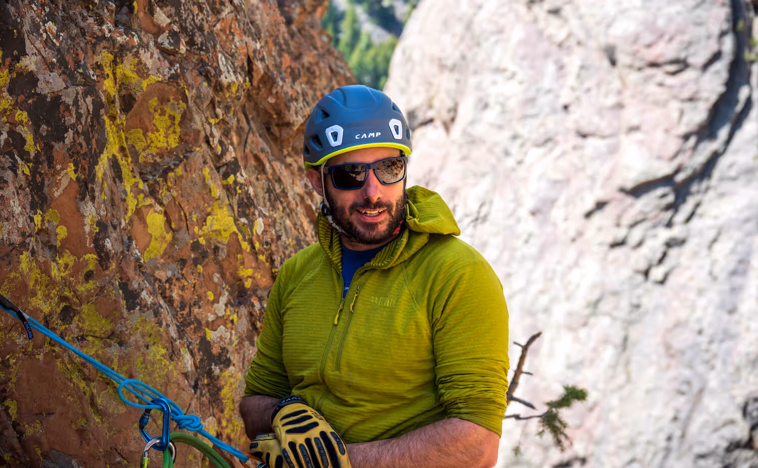 Photo of AMGA certified rock climbing guide Max Lurie