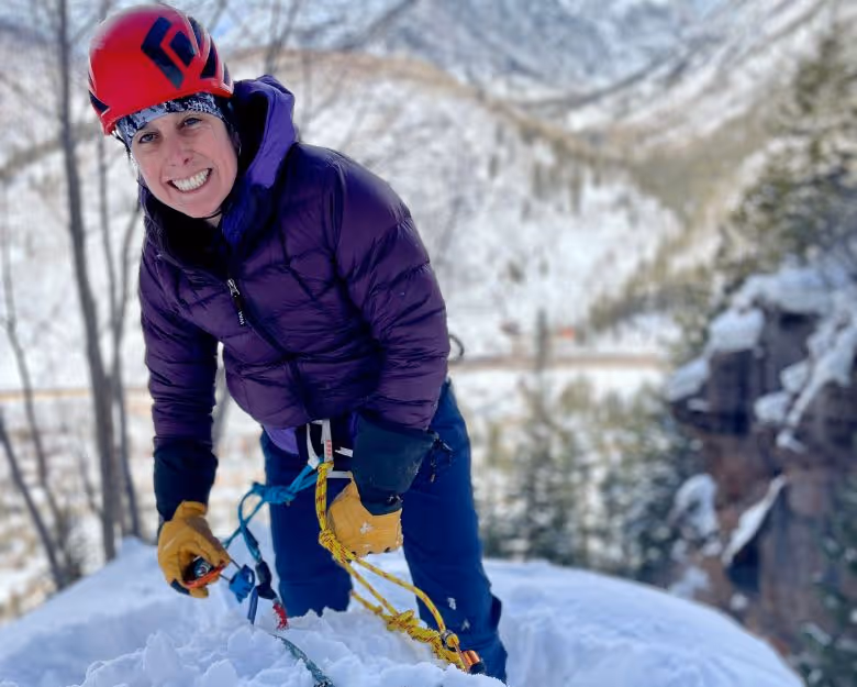 Gallery photo of someone rock climbing just outside of Denver