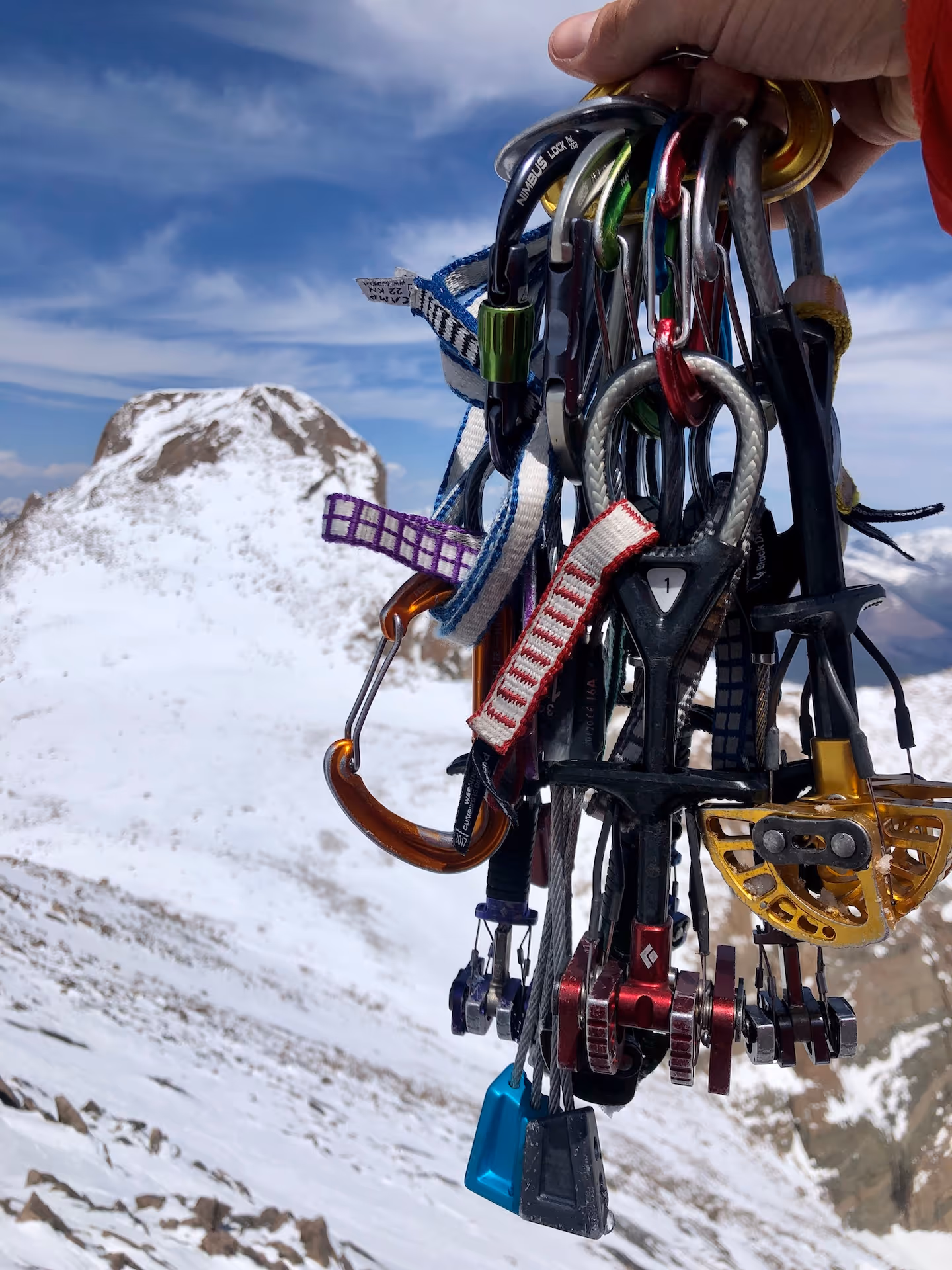 Photo of rock climbing knots