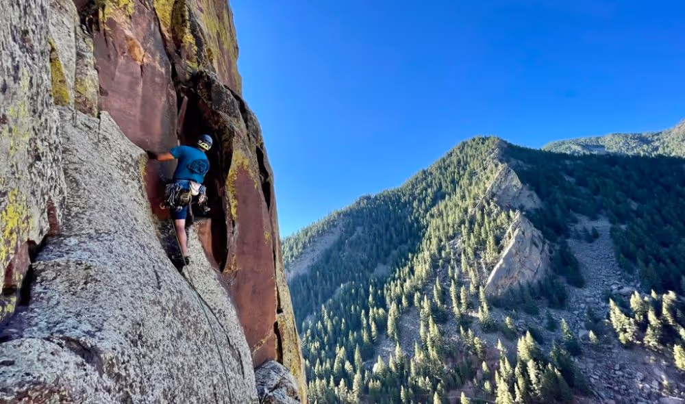 Max Lurie guiding in Boulder, CO