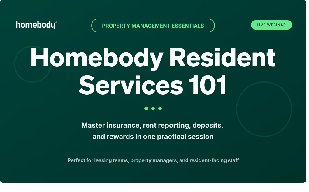 Homebody Resident Services 101 webinar thumbnail