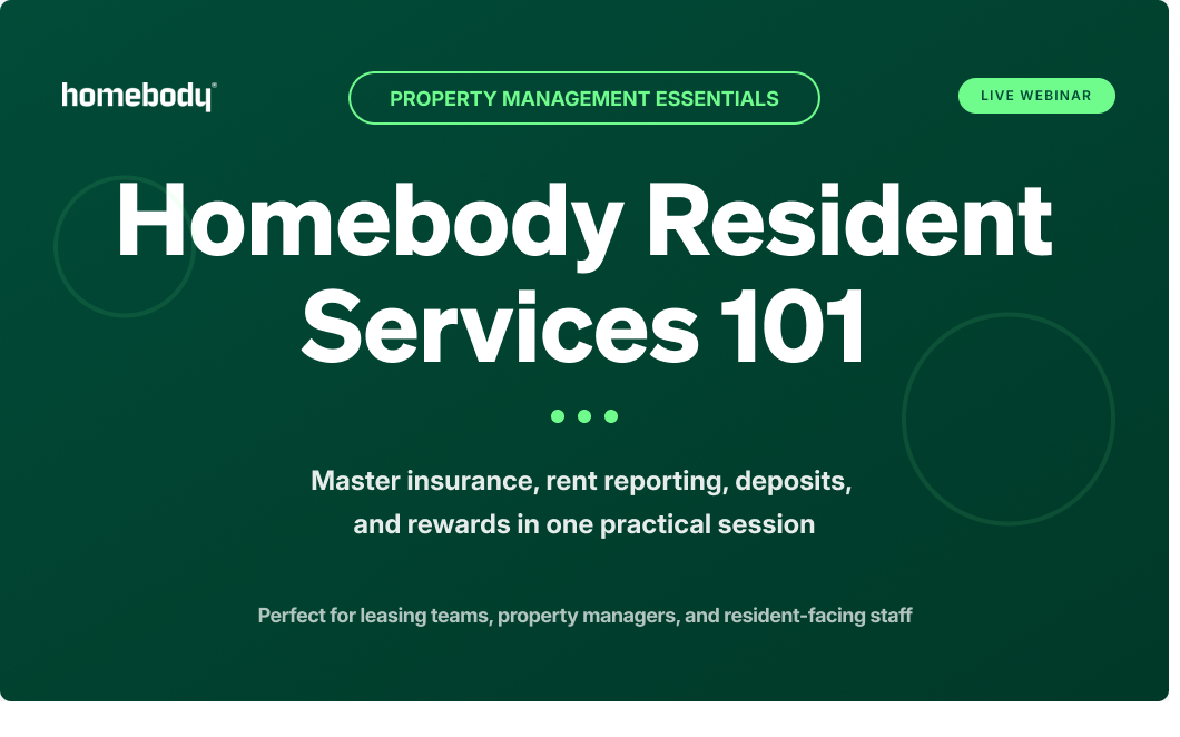 Homebody Resident Services 101 webinar thumbnail