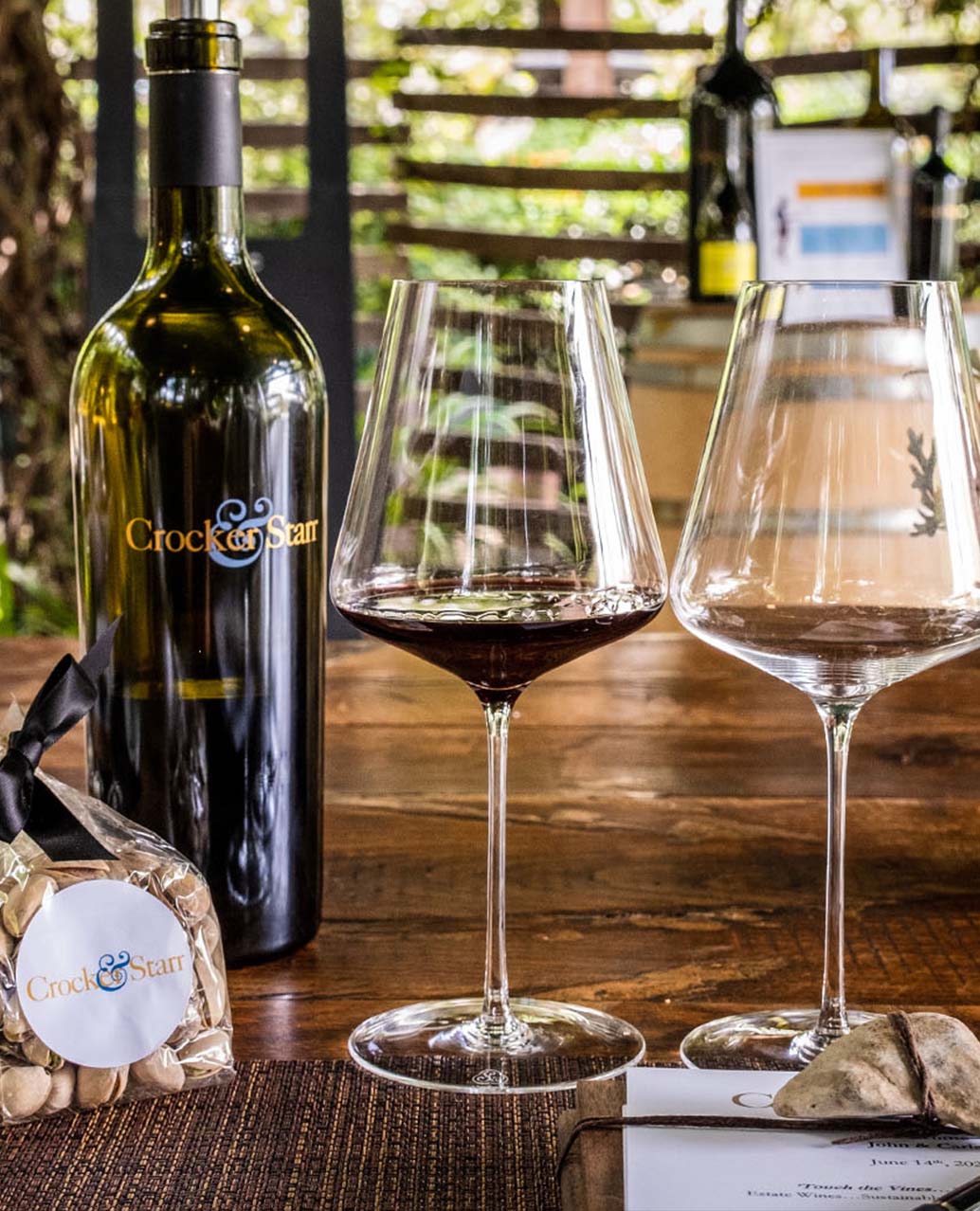 Wine tasting experience by Crocker & Starr