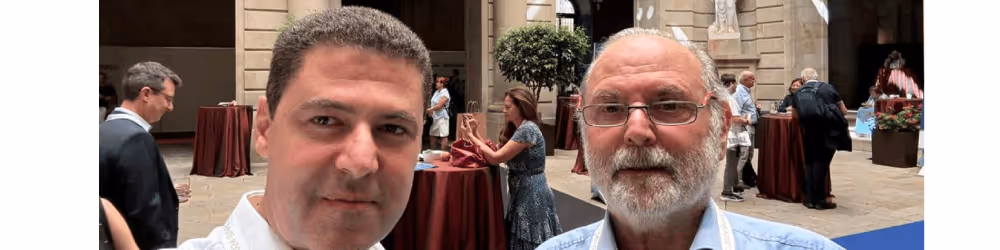 Drs. Carlos Chiattone e Celso Arrais participam do ERIC 2024, na Espanha