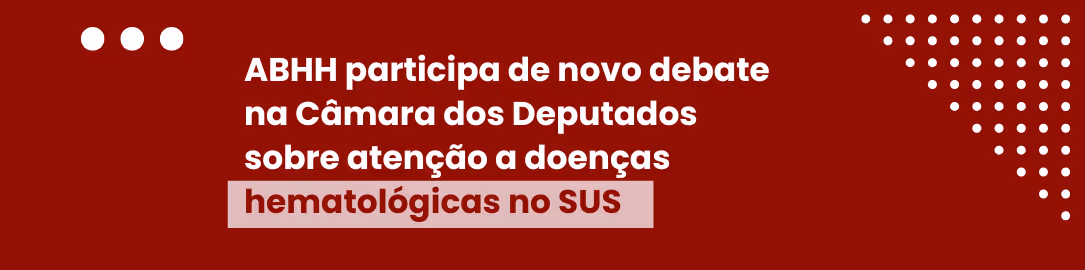 Audiência debate doenças hematológicas no SUS