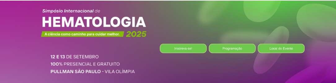 Simpósio Internacional de Hematologia da Oncologia Américas 