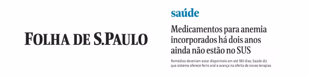 ABHH participa de reportagem da Folha de S. Paulo sobre acesso a medicamentos hematológicos