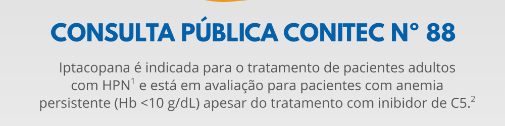 Comitê da ABHH se manifesta sobre CP para incorporação iptacopana para tratamento de HPN em adulto