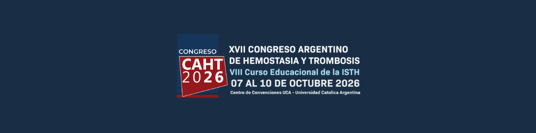 Congreso CAHT 2026: VIII Curso Educacional de la Sociedad Internacional de Hemostasia y Trombosis