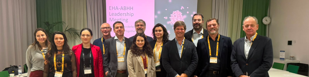 Atuação da ABHH em discussões globais é destaque no terceiro dia do EHA 2026
