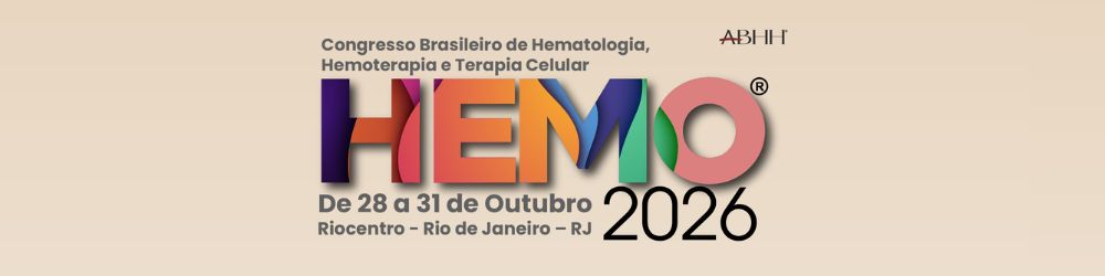 Já é possível consultar as atividades do HEMO 2026 por Área Técnica e Palestrantes