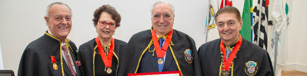 Prof. Carmino Antonio de Souza toma posse como membro titular da Academia de Medicina de São Paulo